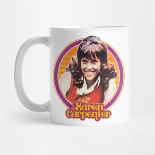 Karen Carpenter / Retro 70s Aesthetic Fan Design Mug